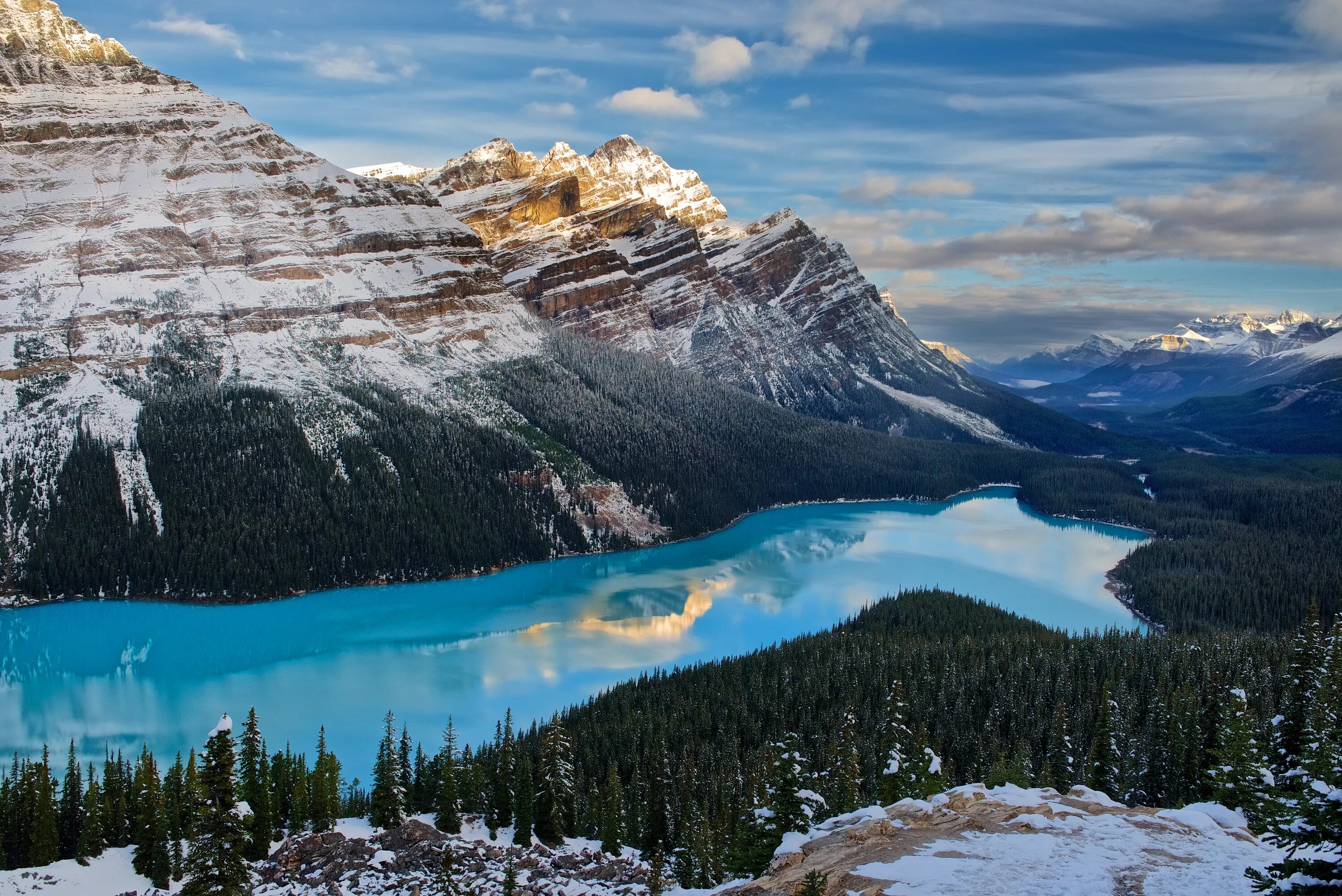 Canada lakes. Национальный парк Банфф, Канада. Озеро Пейто, национальный парк Банф, Канада..