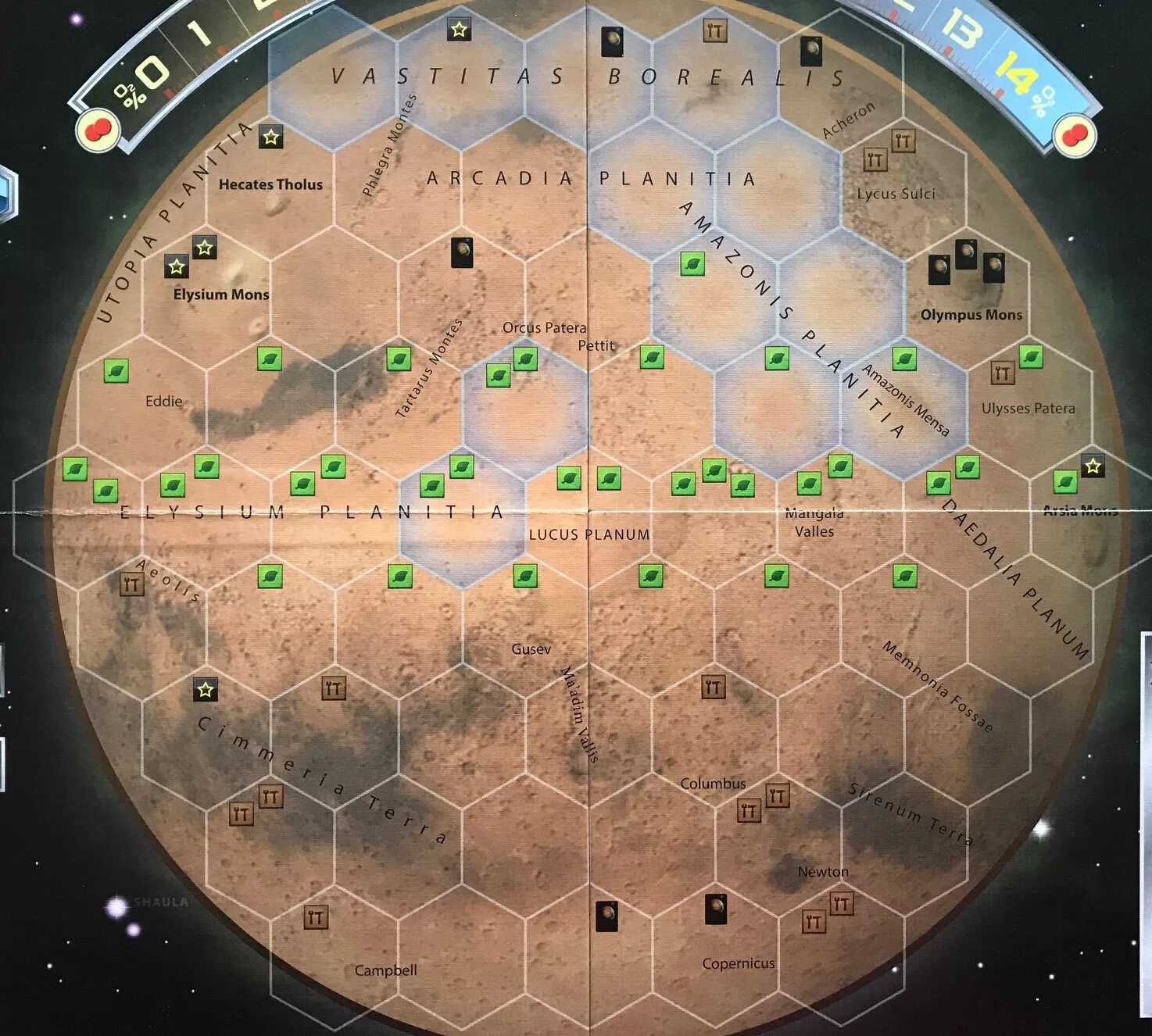 The other side of mars. Терраформинг Марса игра. Terraforming Mars Hellas Elysium. Терраформирование Марса игра карта.