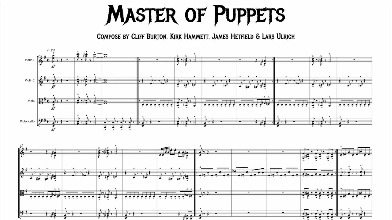 Master of puppets текст. Master of Puppets Metallica Ноты. Master of Puppets Metallica Tabs. Master of Puppets табы. Металлика мастер оф паппетс табы.