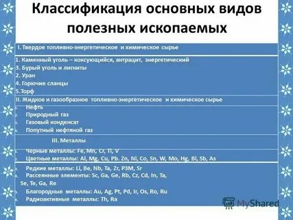 Проблемы добычи и использования минеральных ресурсов