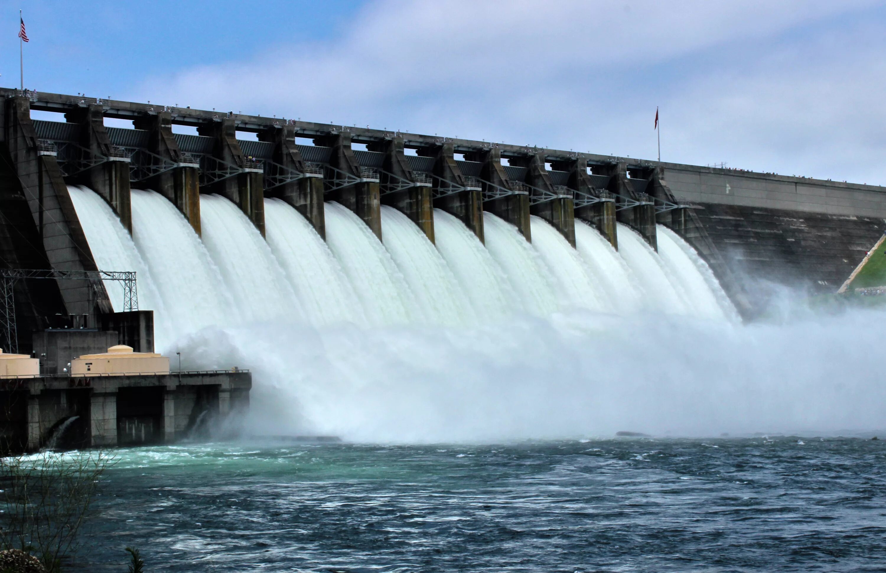 Water power station