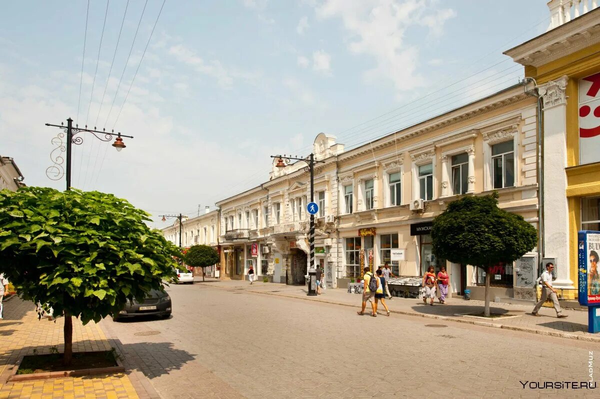 Центр Симферополя улицы. Екатерининская улица Симферополь.