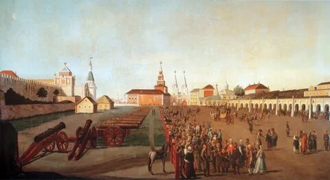 Москва начало 18 века