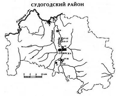 Карта судогодский