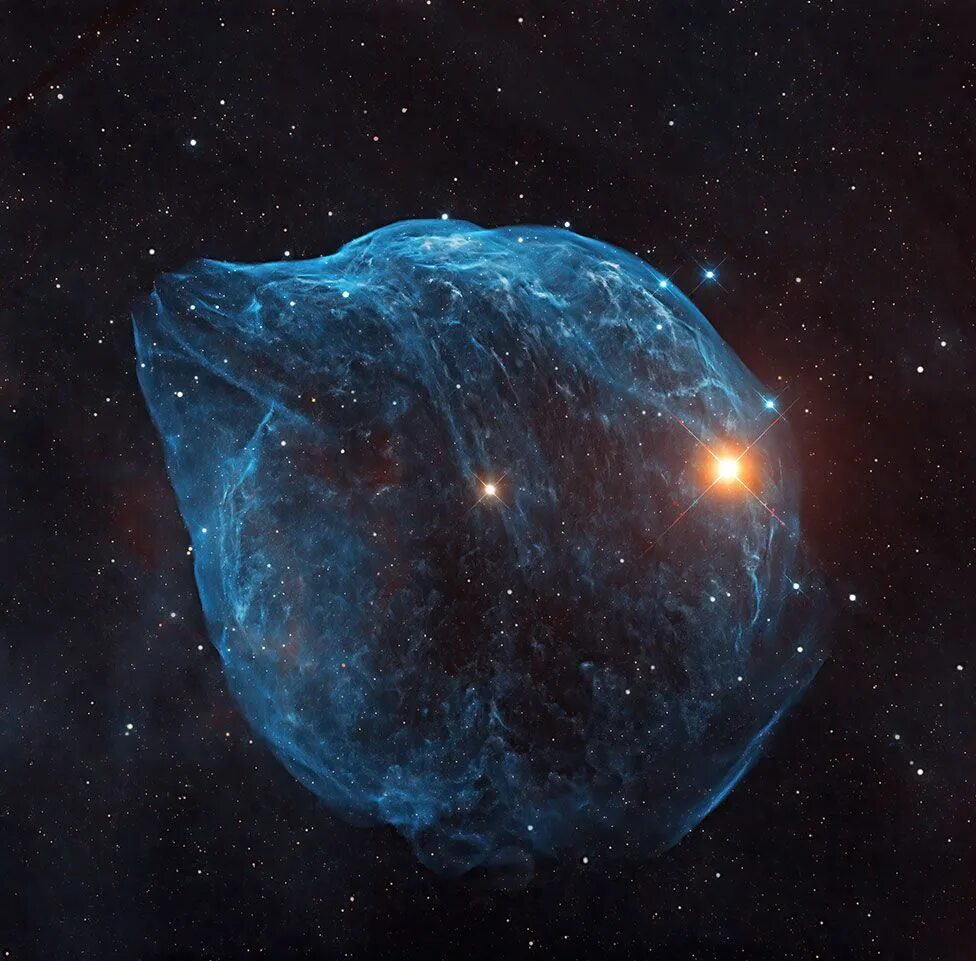4 5 световых года. Туманности вокруг звёзд Вольфа — Райе. Звезда Вольфа Райе. Sh2-308 туманность. Звезды типа Вольфа-Райе.