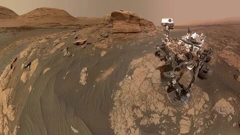 Фото планеты Марс в высоком разрешении с марсохода.