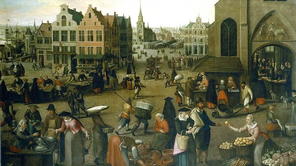 Средневековье новое время. Рынок в Западной Европе 16 век. Торговля 16 век Европа. Рынок Германии 16-17 век. 15 Век торговля Европа.
