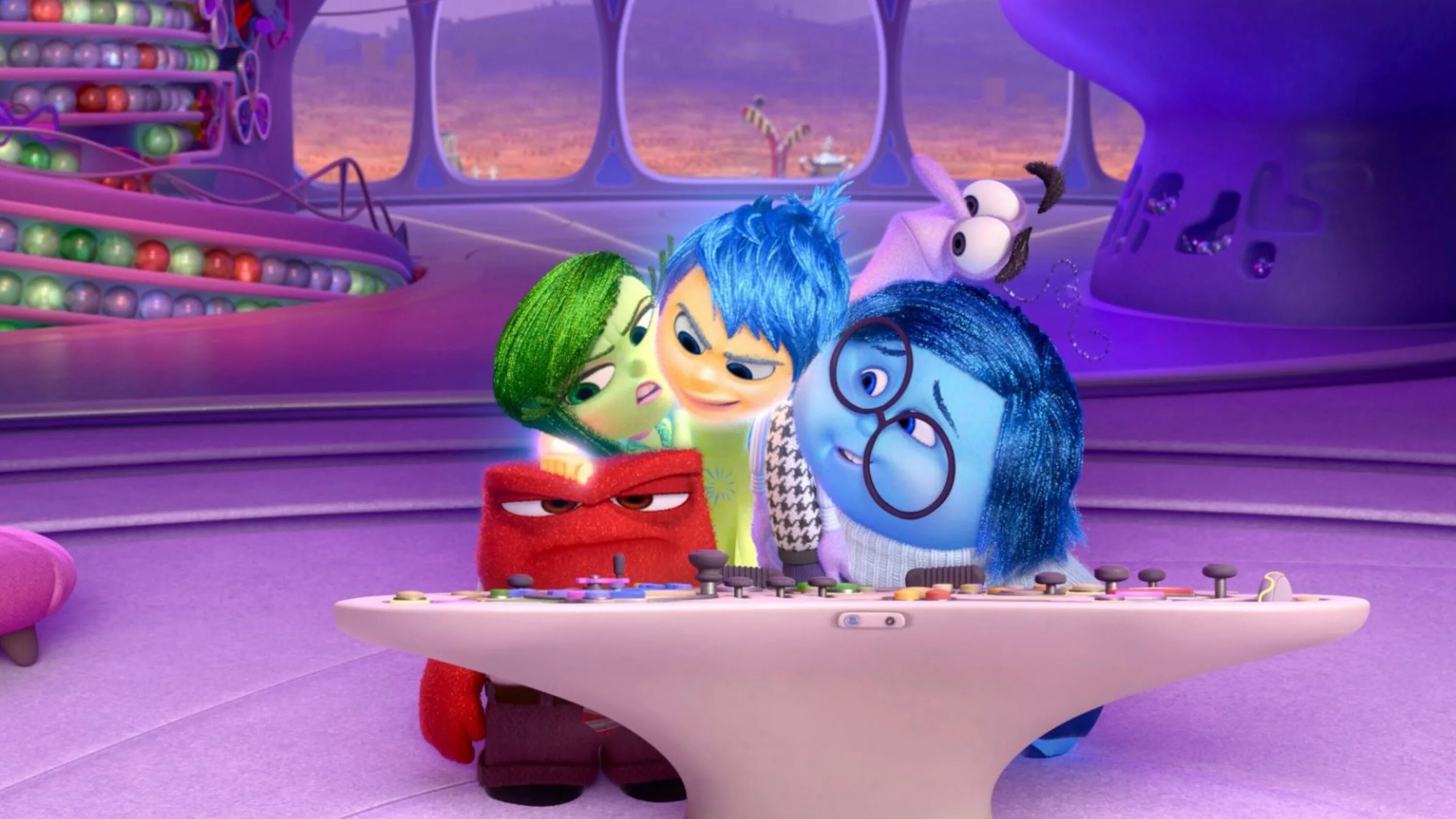 Список мультфильмов 2015. Головоломка  inside out (2015). головоломка дисней пиксар. головоломка радость дисней пиксар.