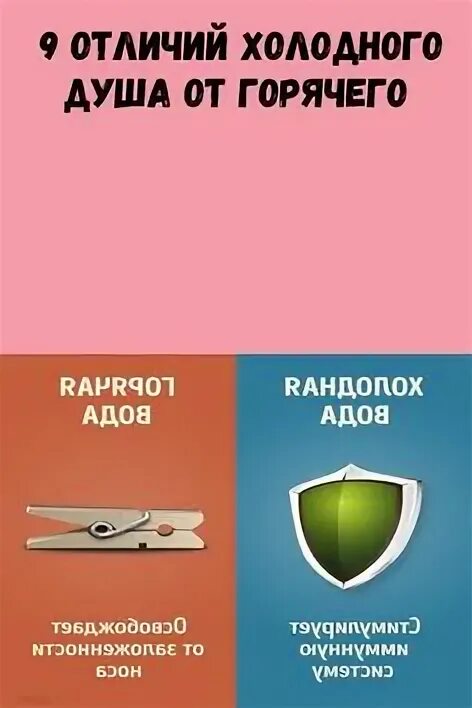 Как отличить холодное от горячего. Как отличить холодное от горячего