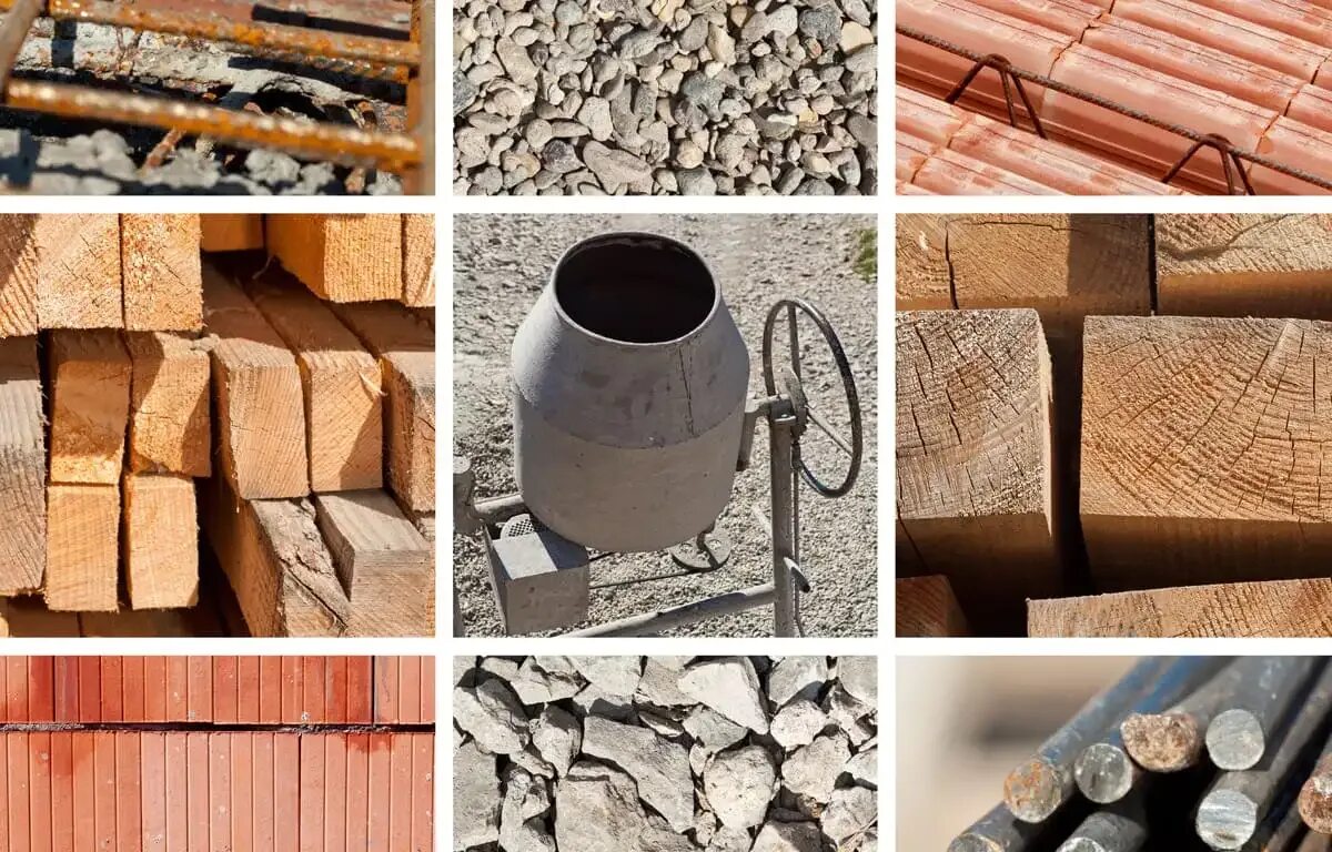 Техника используемая в строительстве. Материалы для стройки. Природные строительные материалы. Стройматериалы. Строительные материалы камень дерево.