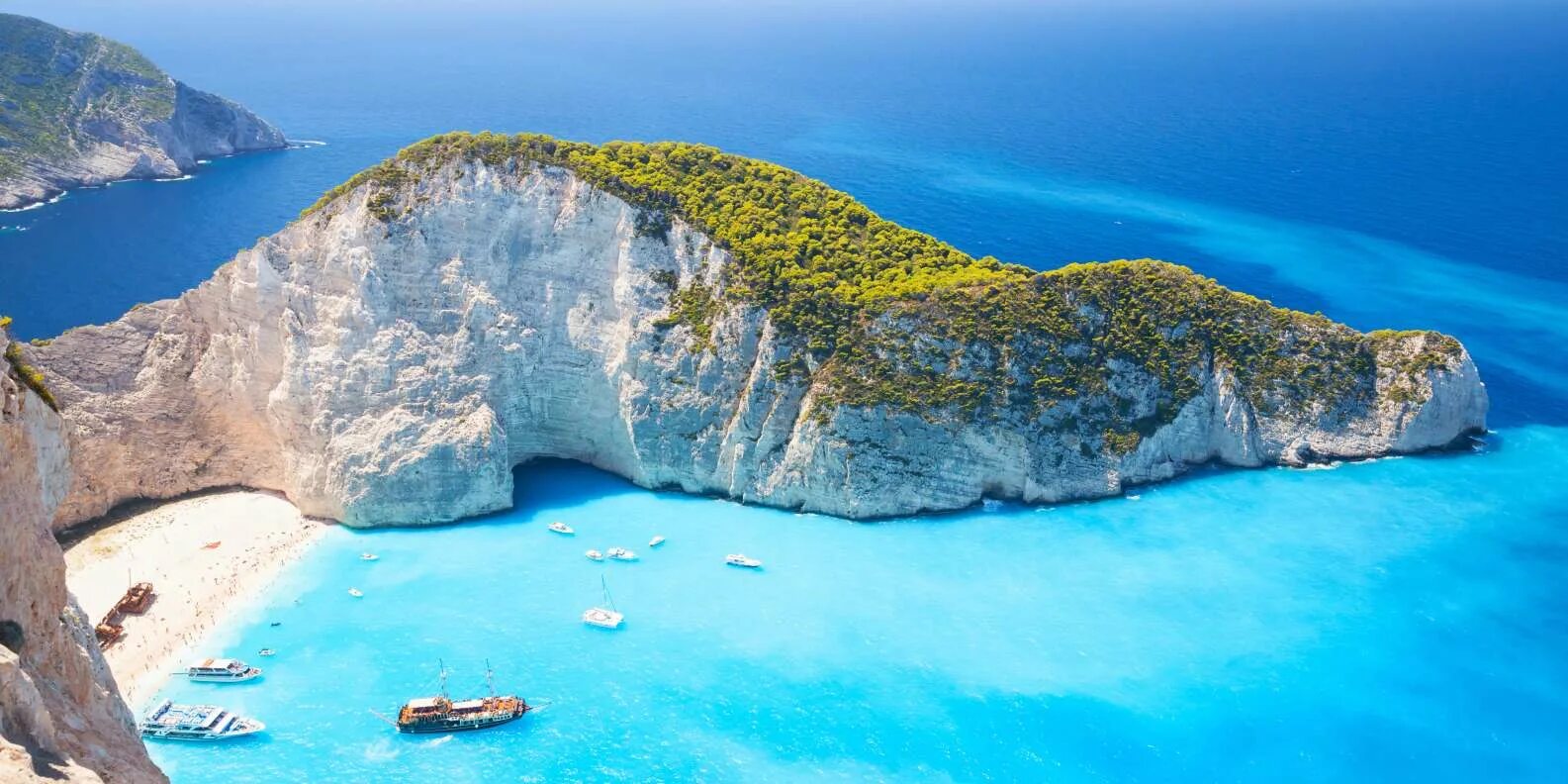 Navagio Beach, Zakynthos, Greece Most Beautiful Greek Island