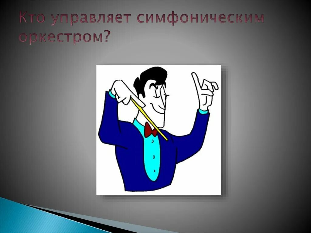 Кто руководит симфоническим оркестром. Кто руководит симфоническим оркестром