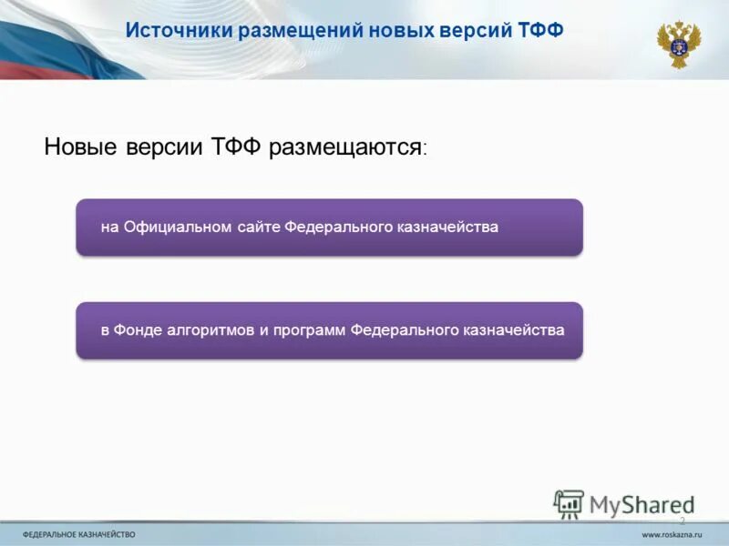 Фонд алгоритмов и программ МО РФ. Формат ТФФ. Что такое сформировать в ТФФ. ТФФ росказна 33.0.