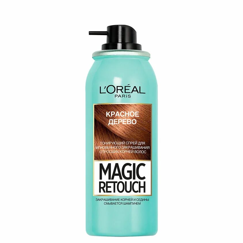 Тонирующий спрей лореаль Magic Retouch. L'Oreal спрей Magic Retouch каштановый тонирующий, 75 мл. Спрей лореаль для волос Magic Retouch каштановый.