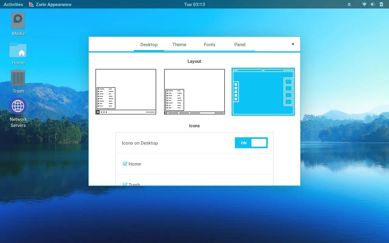 Layout default