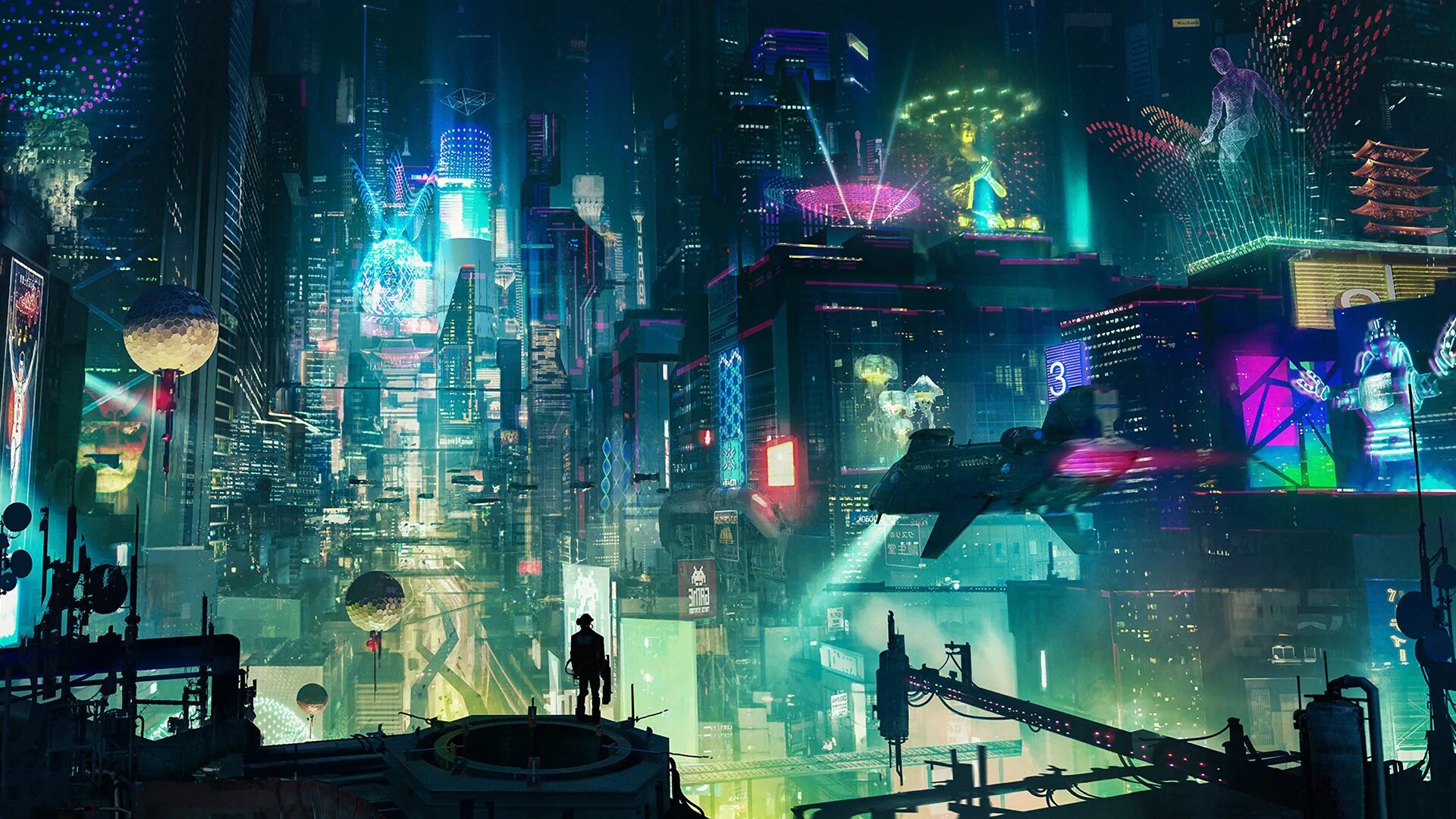 Sci fi игры. Cyberpunk 2077 арт неон город. Cyberpunk 2077 Neon City. Киберпанк 2077 город Найт Сити. Cyberpunk Art City зеленый.