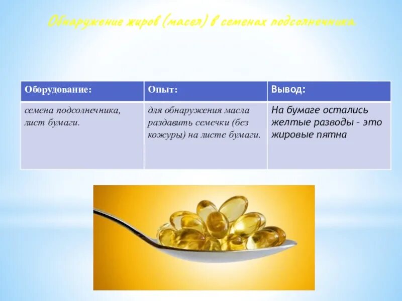 Обнаружение жиров в семенах подсолнечника. Обнаружение жира в семенах подсолнечника 5 класс. Опыт обнаружение жира в семенах подсолнечника. Опыт по биологии с семечками подсолнуха.
