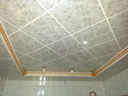 Пластиковый потолок в ванну