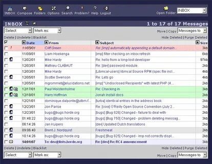 Messaging program
