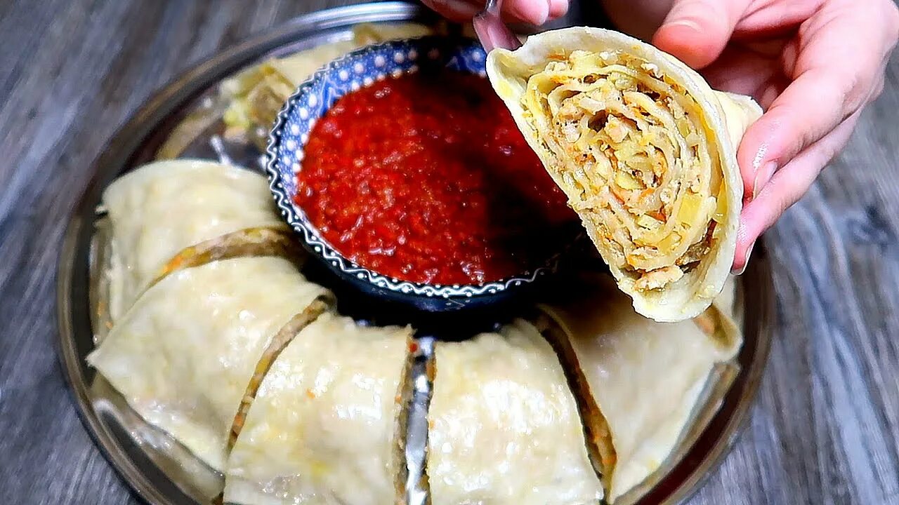 Ханум из тыквы. Блюдо урама ханум. Ханума рецепт приготовления с фаршем. Урама ханум. Национальная кухня (ханум) узбекский.