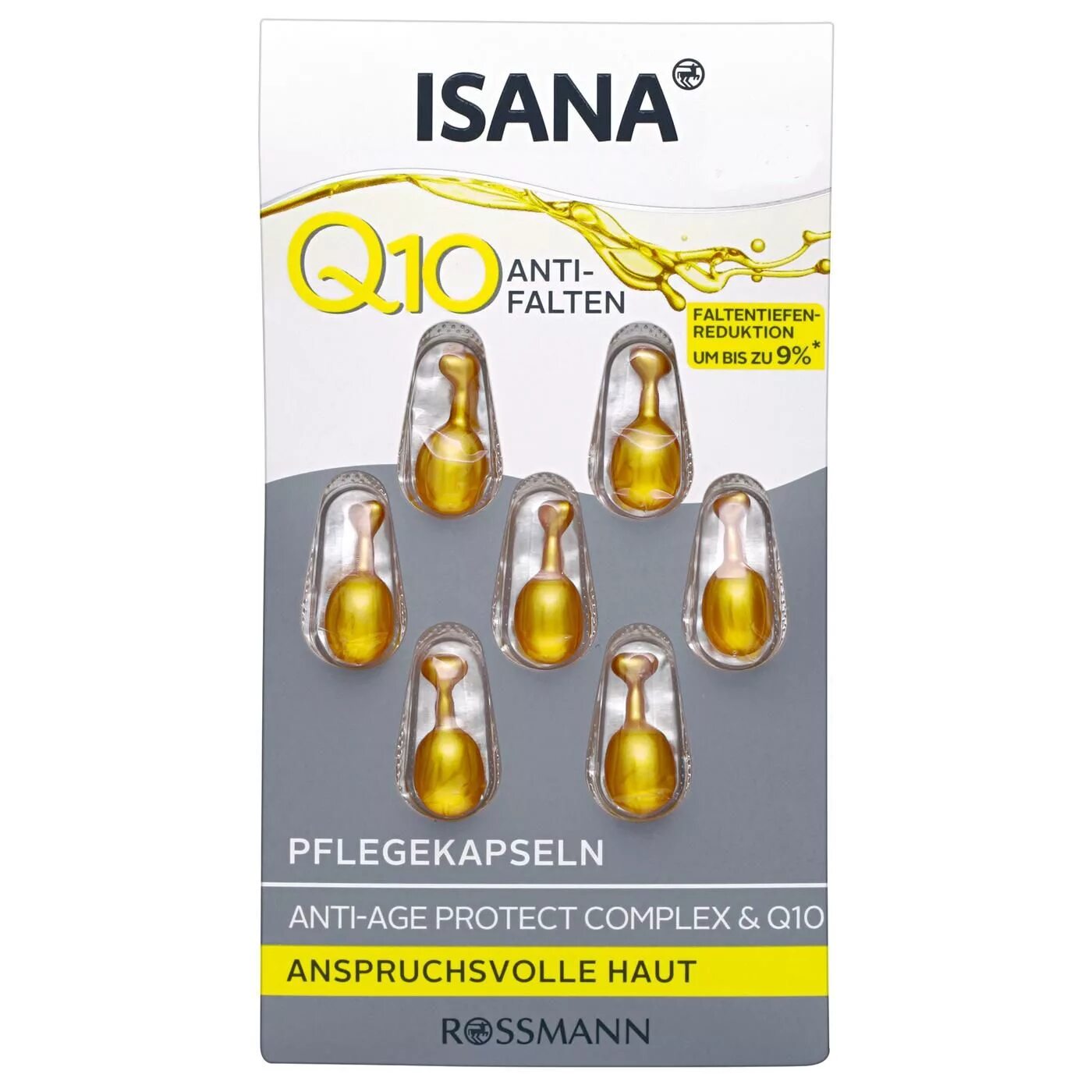 Isana капсулы для лица. Isana Pflegekapseln Vitamin c инструкция. Isana q10 купить косметика.