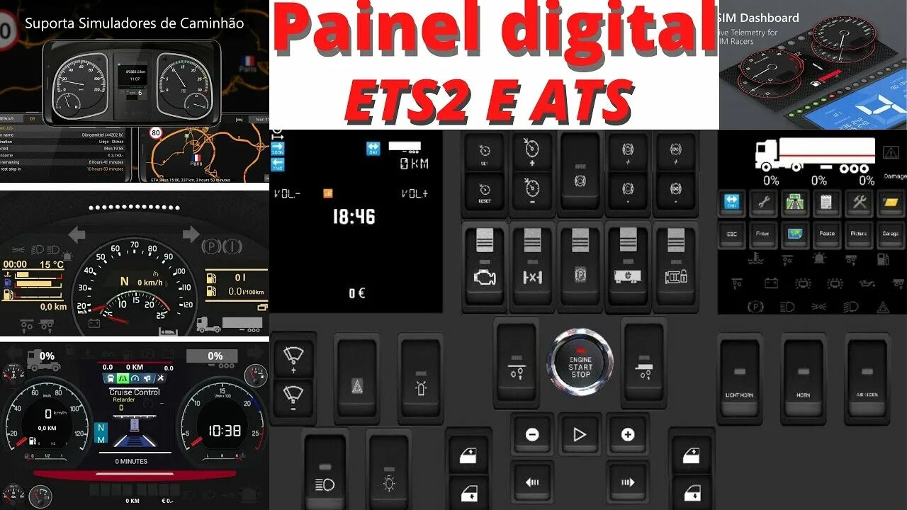 Ets dashboard. Sim dashboard ets 2. кнопки для sim dashboard. дополнительная клавиатура для ets 2. button box для ets 2.