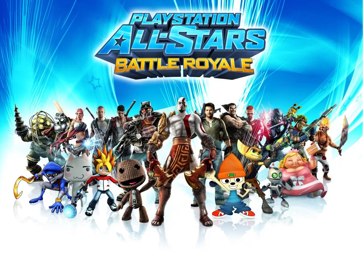 Персонажи битвы сильнейших. Игра PLAYSTATION all Stars Battle Royale. Звезды плейстейшен битва сильнейших ps3. PLAYSTATION all-Stars Battle Royale ps3 игра. All Stars Battle Royale ps3.