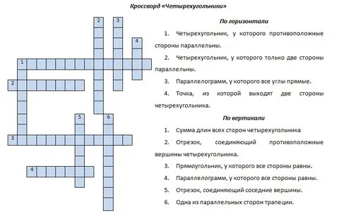 Шкала времени кроссворд
