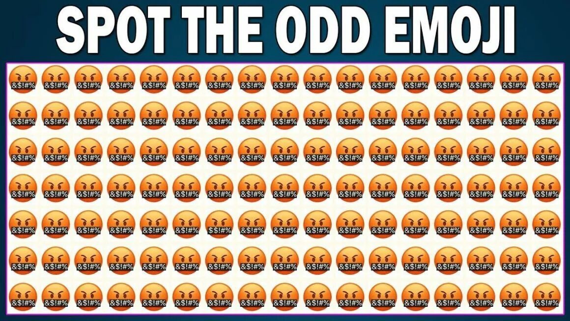 You can find the best. Find the odd Emoji. Emoji one. Эмодзи out. Find the odd one out.