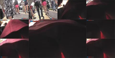 Public video of some hot babes filmed upskirt.