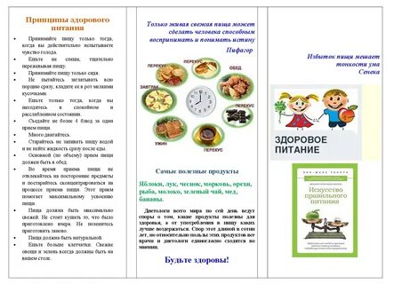 Буклет диета