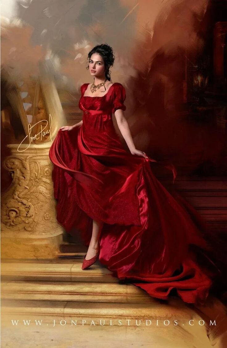 Lady in fall