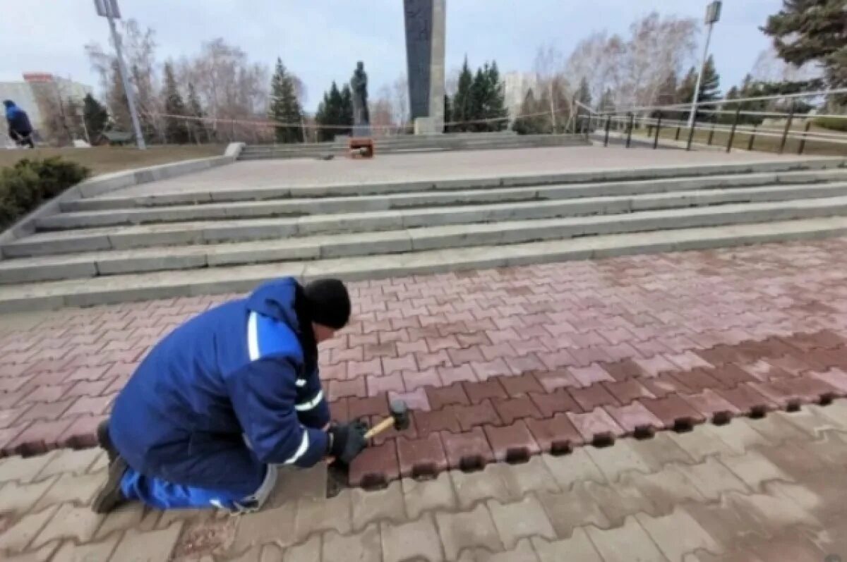 Благоустройство пешеходной зоны. Мемориальный комплекс Энергетика. Памятники ко Дню Победы. Новый мемориальный комплекс.