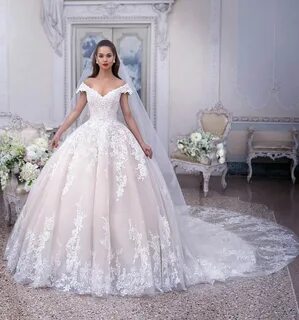 Свадебные платья пышные королевские