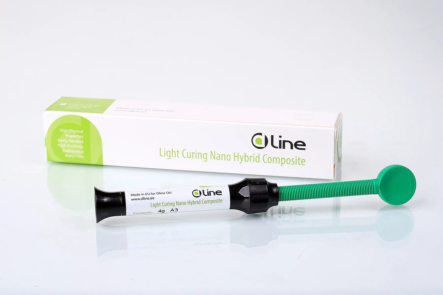 D line. Nano-hybrid light curing composite. line light curing nano flowable composite. composite light cure hybrid. нано филлер.