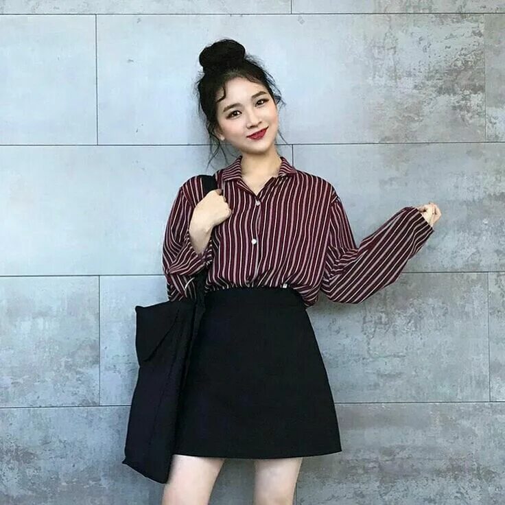 korean fashion, korean styles, denim outfits, outfit ideas (credits photo) Ropa,