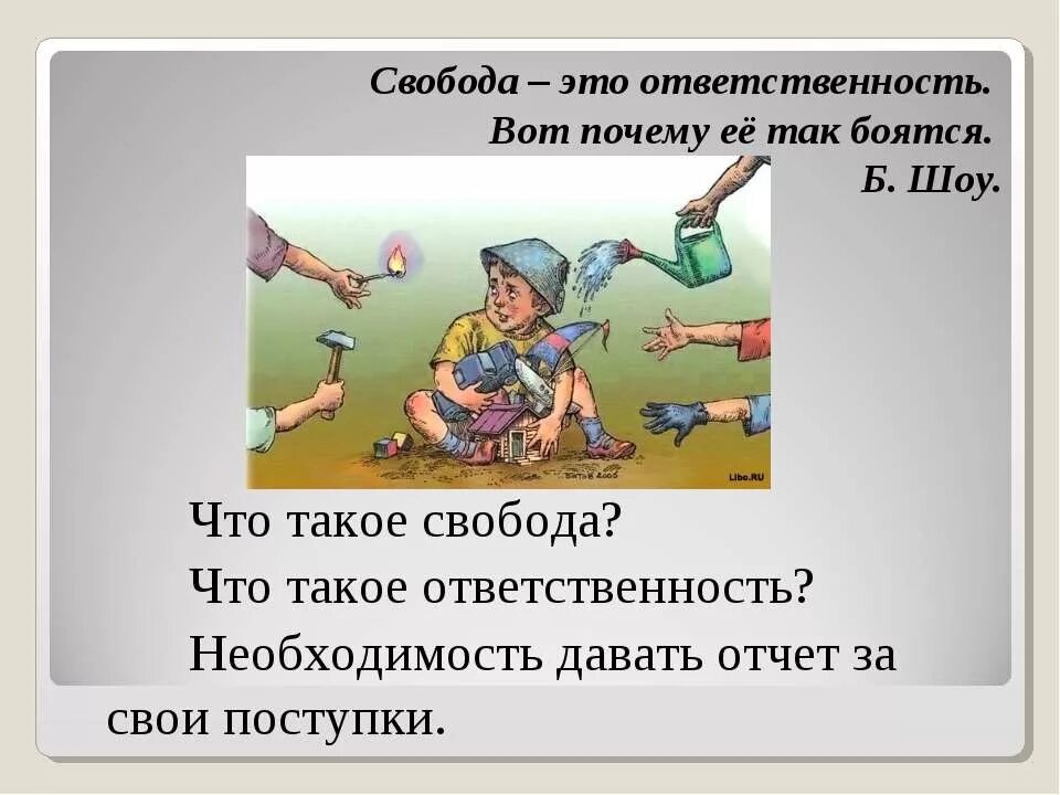 Доклад на тему свобода. Свобода и ответственность. Свобода и ответственность 4 класс. Ответственность. Презентация на тему Свобода и ответственность.