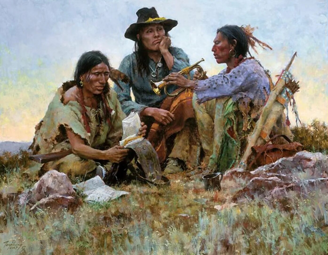 Индейцы считали. Картины Говард Терпинг индейцы. Индейцы прерий Северной Америки. Живопись Апачи Howard Terpning. Индейцы Северной Америки художники.