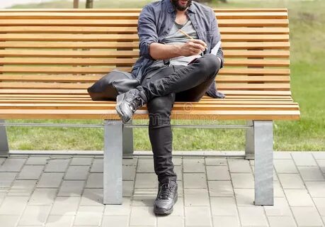 Sit on a bench