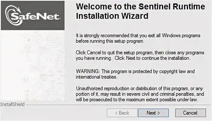 Драйвер sentinel hasp