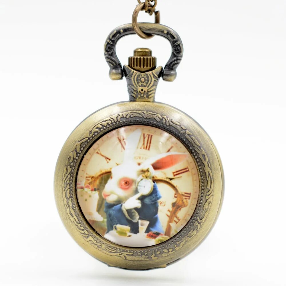 Купить алису без часов. Часы Alisa in Wonderland. Карманные часы Алиса в стране чудес. Карманные часы белого кролика. Часы кролика из Алисы.