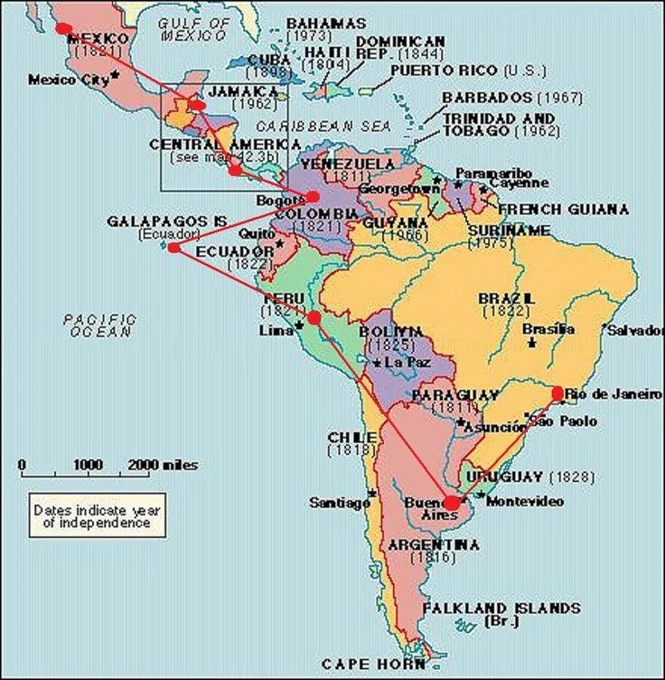 Латинская Америка страны на карте русском языке. Политическая карта Латинской Америки. Столицы Латинской Америки. Латинская Америка политическая карта со столицами.