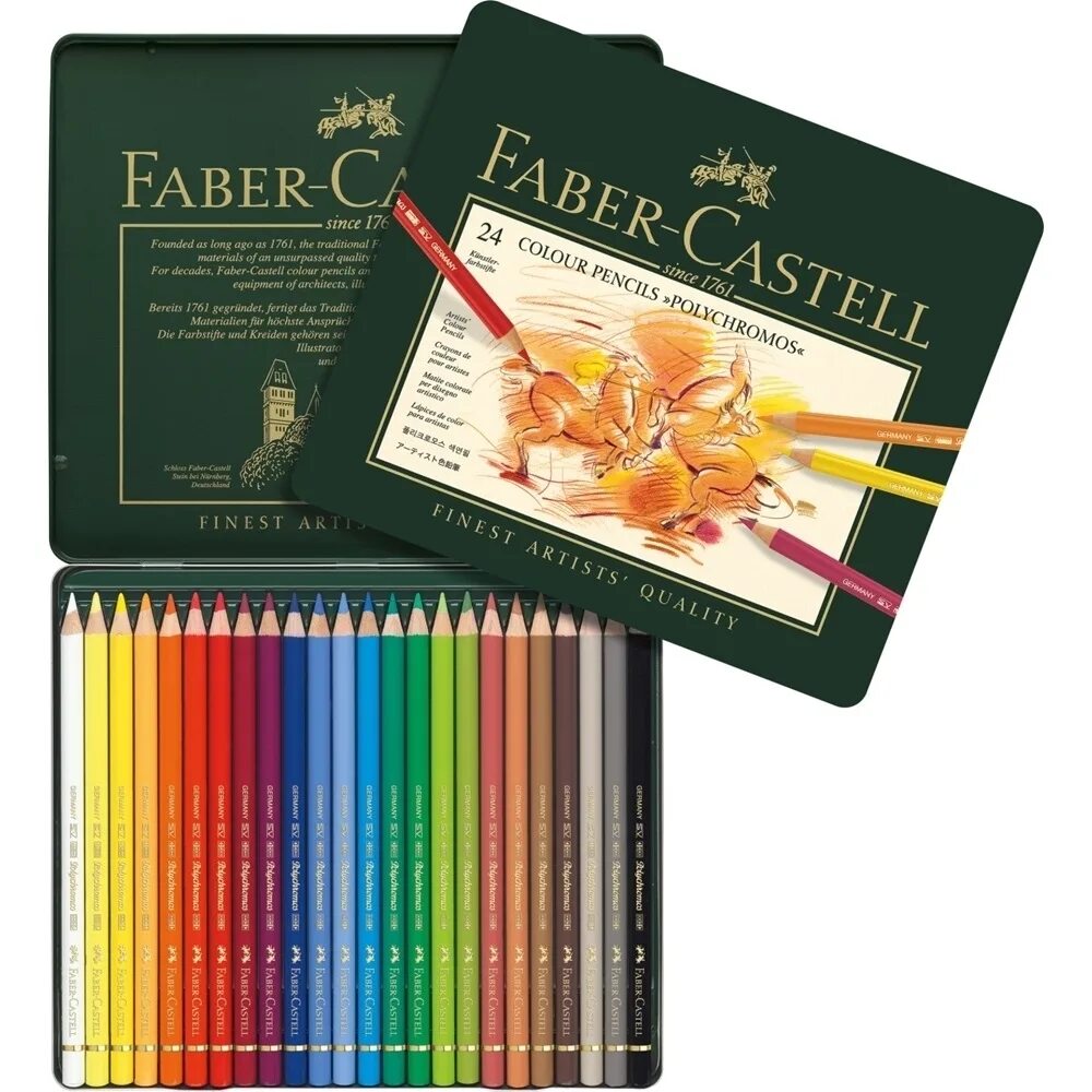 Faber castell акварельные. Фабер Кастелл карандашикварельные. Акварельные карандаши Фабер Кастелл. Карандаши Фабер Кастелл полихромос. Цветные карандаши Faber-Castell Polychromos 24 цвета.