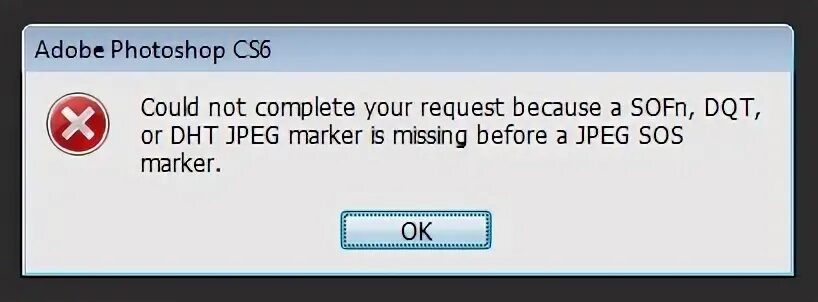 Could not complete request. Could not complete your request because loaddeepfontcache. Could not complete your request because a Sofn, DQT, or DHT jpeg Marker is missing before a jpeg SOS Marker..