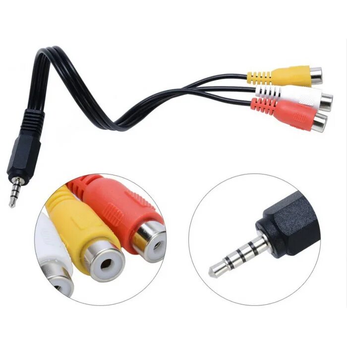 Переходник av rca. 3.5 Mm Jack RCA x3. Переходник шнур Mini Jack 3.5 мм - RCA тюльпаны. Адаптер Джек - 3rca. Разъём Jack3.5mm-3rca.