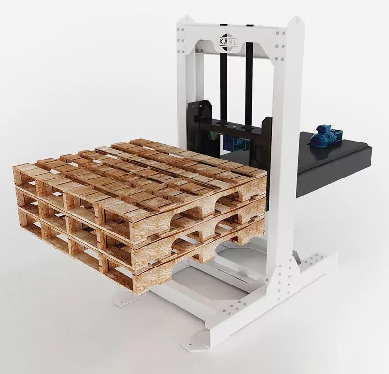 Пустые паллеты. Линия для укладки паллет Pallet Stacker. Захват вилочный раздвижной для паллет и поддонов 3т 1001941. Рухля для поддонов. Кондуктор для поддонов.