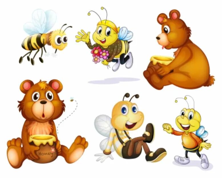 Медведь и пчелы старшая группа. Медведь и пчелы. Медведь и пчелки. Медвежонок и Пчелка. Мишка с пчелами и медом.