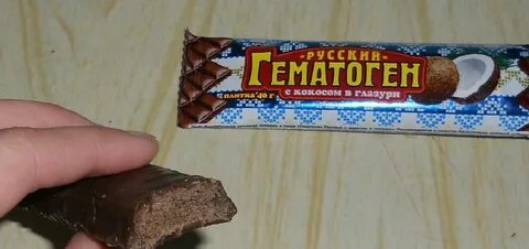 Гематоген с кокосом