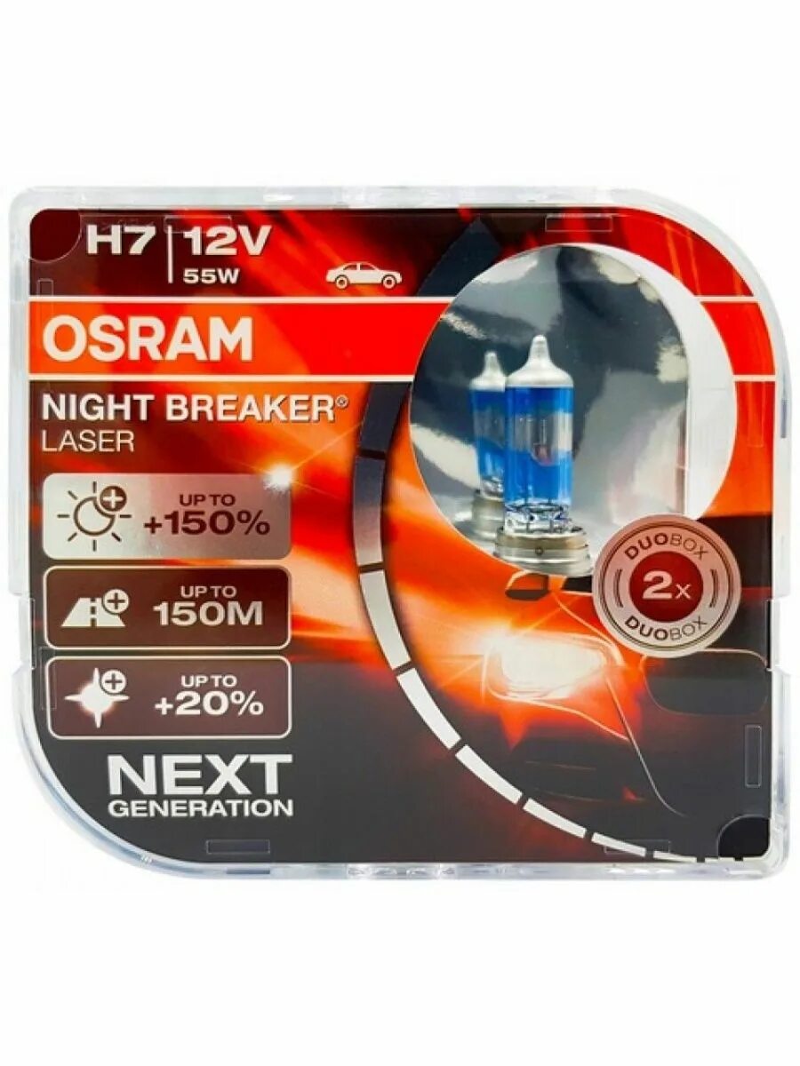 Osram night breaker 150. Лампы h7 Osram Night Breaker. Лампочки Осрам Найт брекер лазер +150. Osram Night Breaker Laser +150 h7 64210nl-HCB (. Лампа 12v h7 55w px26d Osram Night Breaker Laser 2 шт.