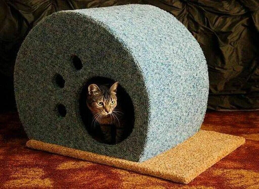 Домик для кошек сделай сам. Домик для кошек. круглый домик для кошки. кошачий домик круглый. кошкин домик.